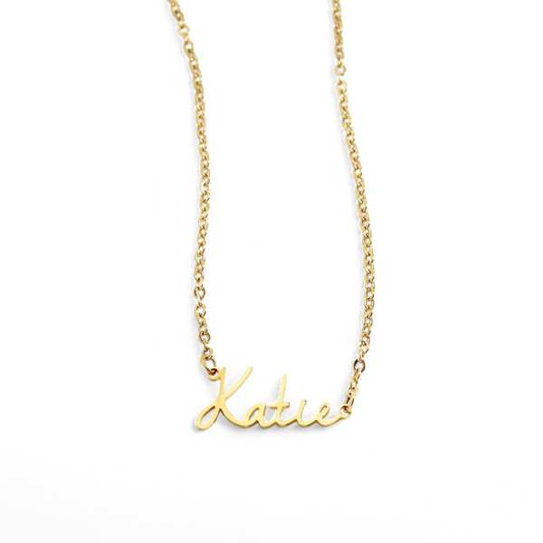 Collier avec nom de fée