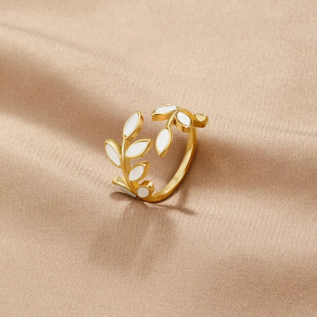 Bague Feuille d'Or